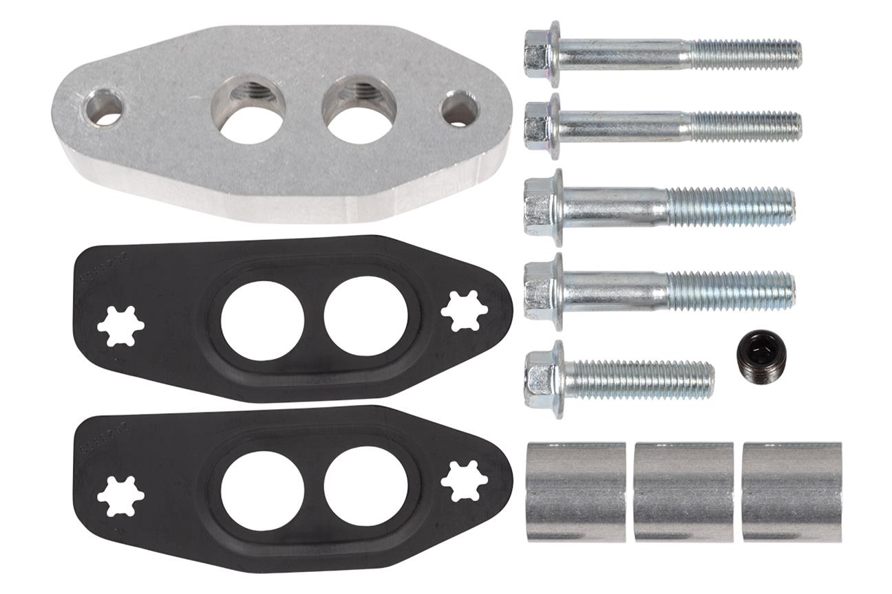 ICT Billet Turbocharger Oil Flanges 551386