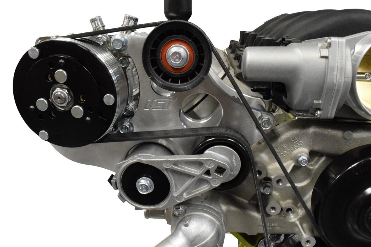 ICT Billet Air Conditioning Compressor Brackets 551474-1