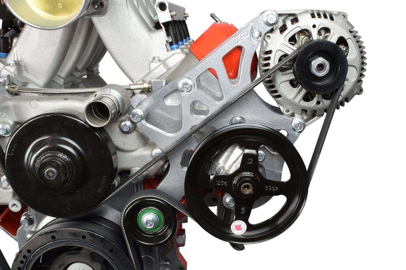 ICT Billet Alternator/Power Steering Bracket Kits 551521X-1