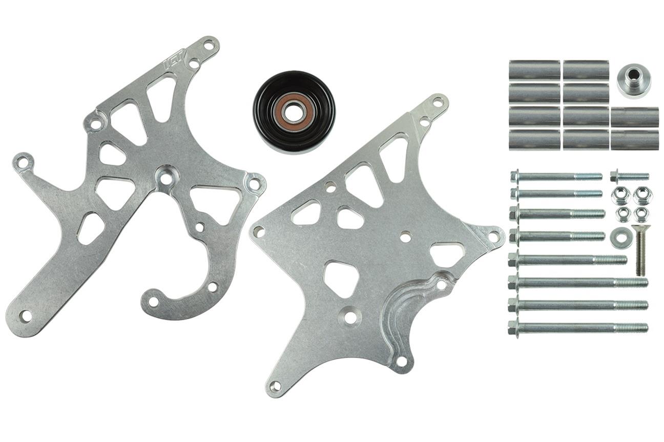 ICT Billet Alternator/Power Steering Bracket Kits 551521X-3