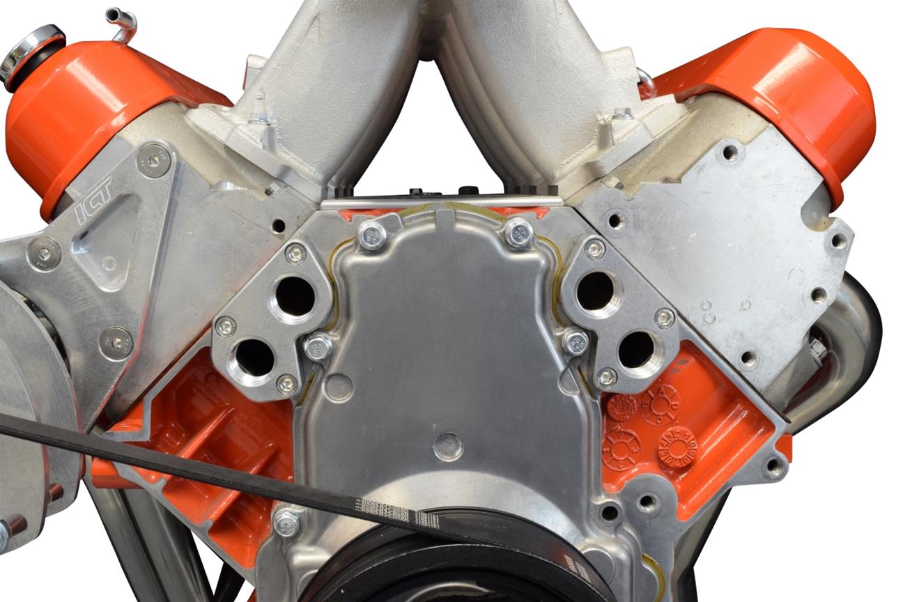 ICT Billet Remote Mount Water Pump Adapters 551536