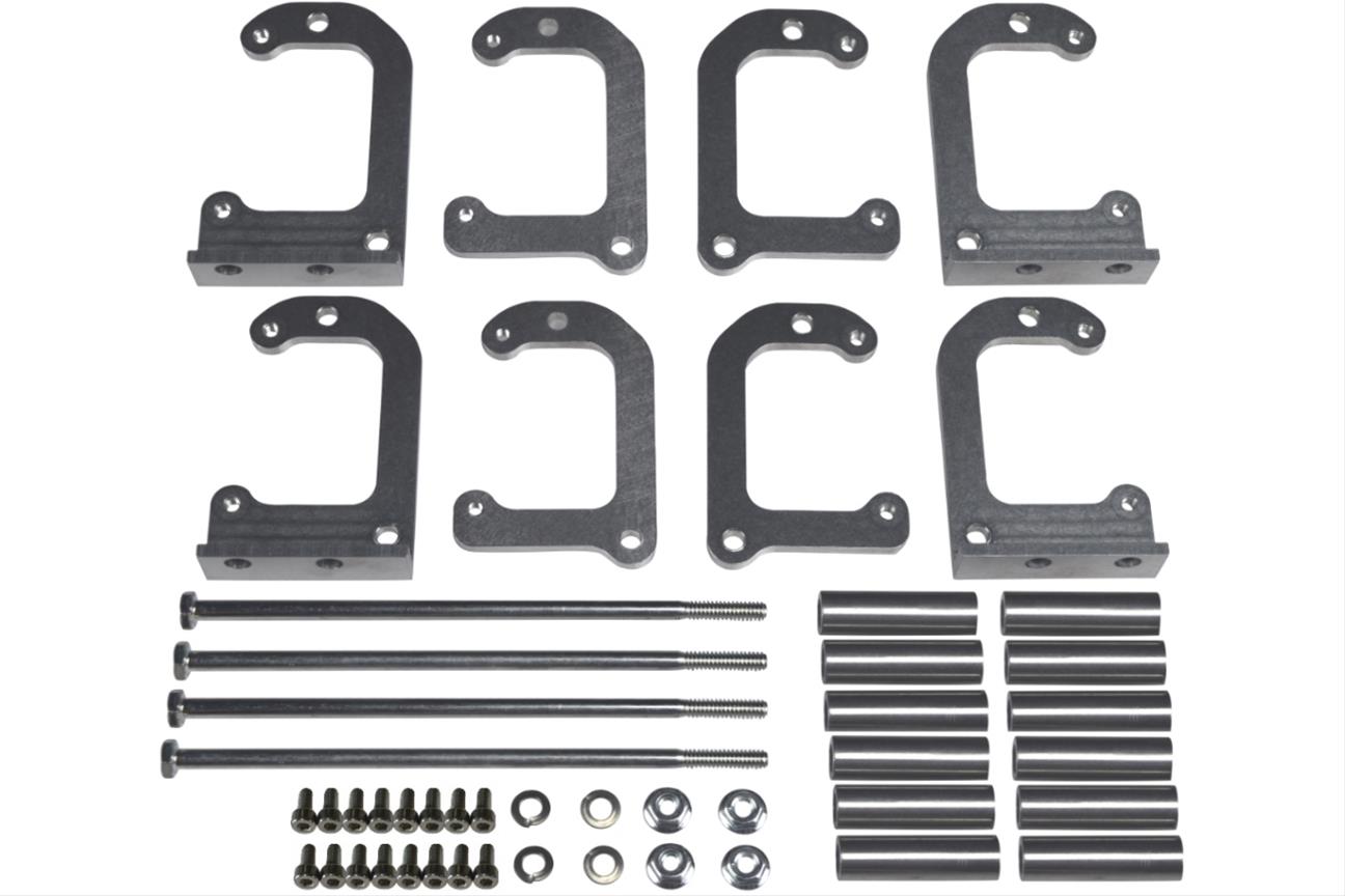 ICT Billet Remote Mount Ignition Coil Relocation Brackets 551562