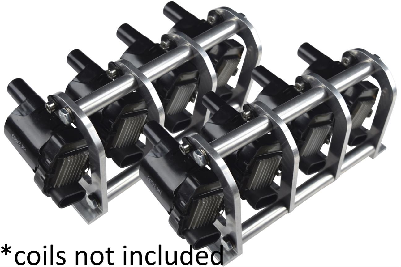 ICT Billet Remote Mount Ignition Coil Relocation Brackets 551562