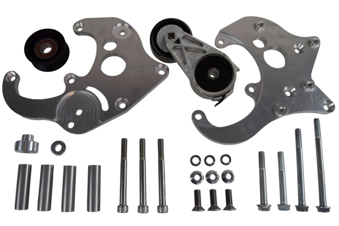 ICT Billet Air Conditioning Compressor Brackets 551585X-1