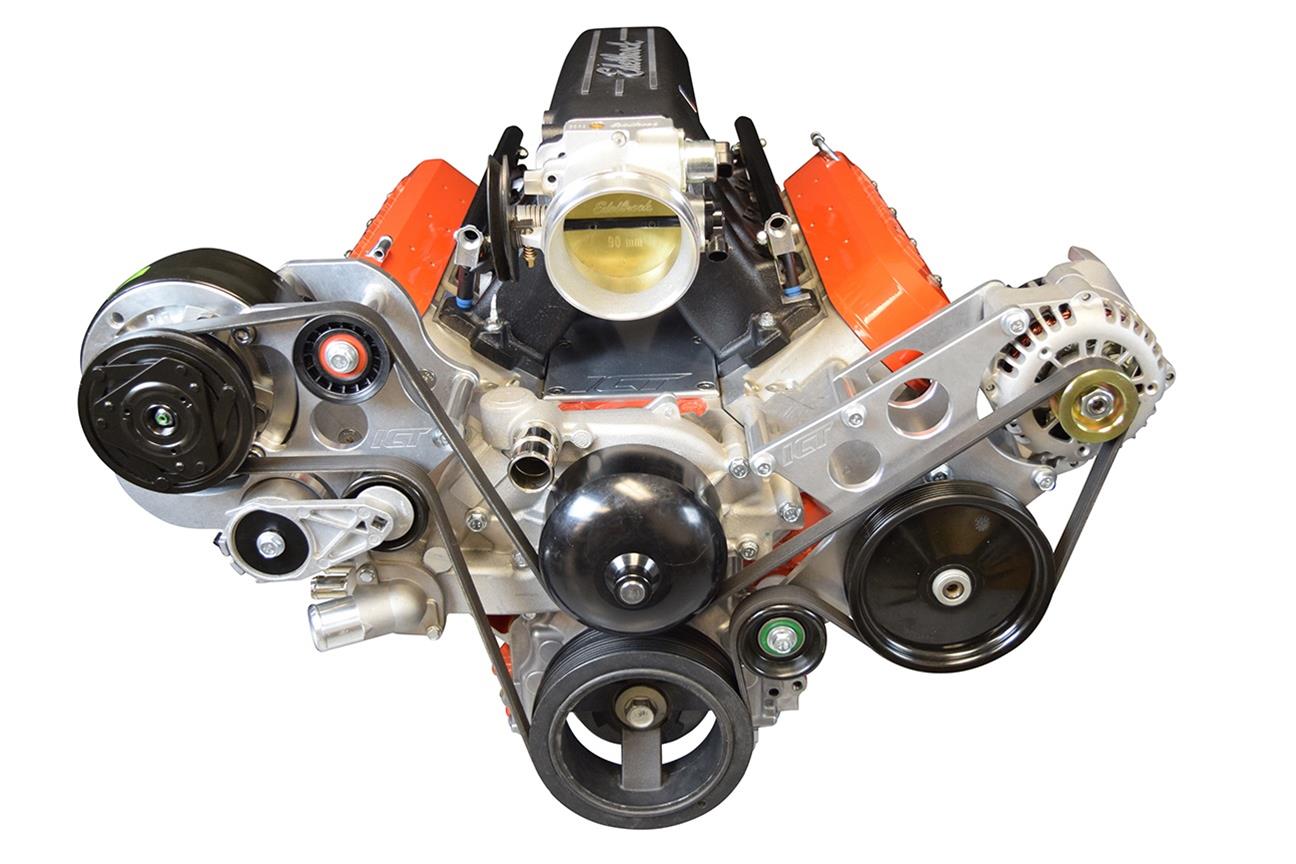 ICT Billet Air Conditioning Compressor Brackets 551585X-2