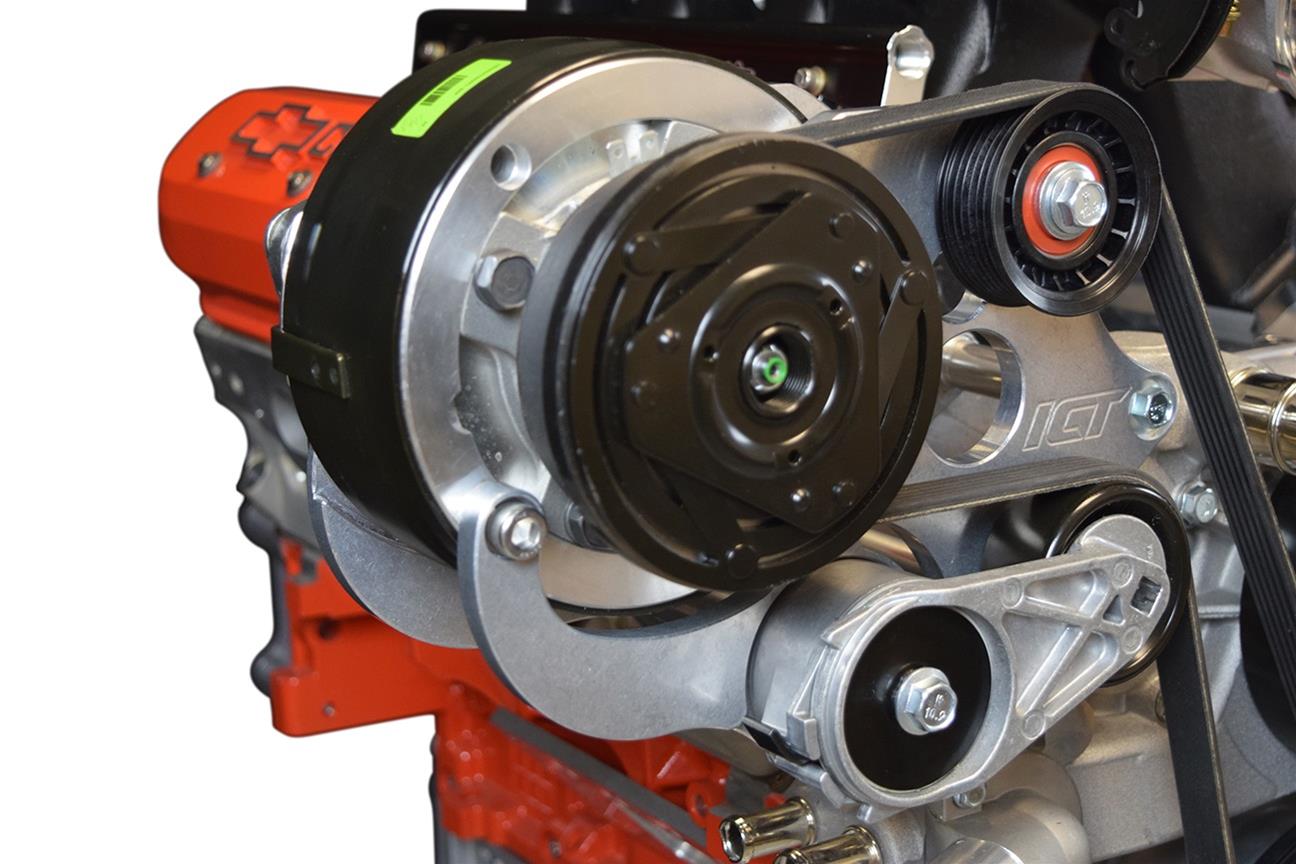 ICT Billet Air Conditioning Compressor Brackets 551585X-2