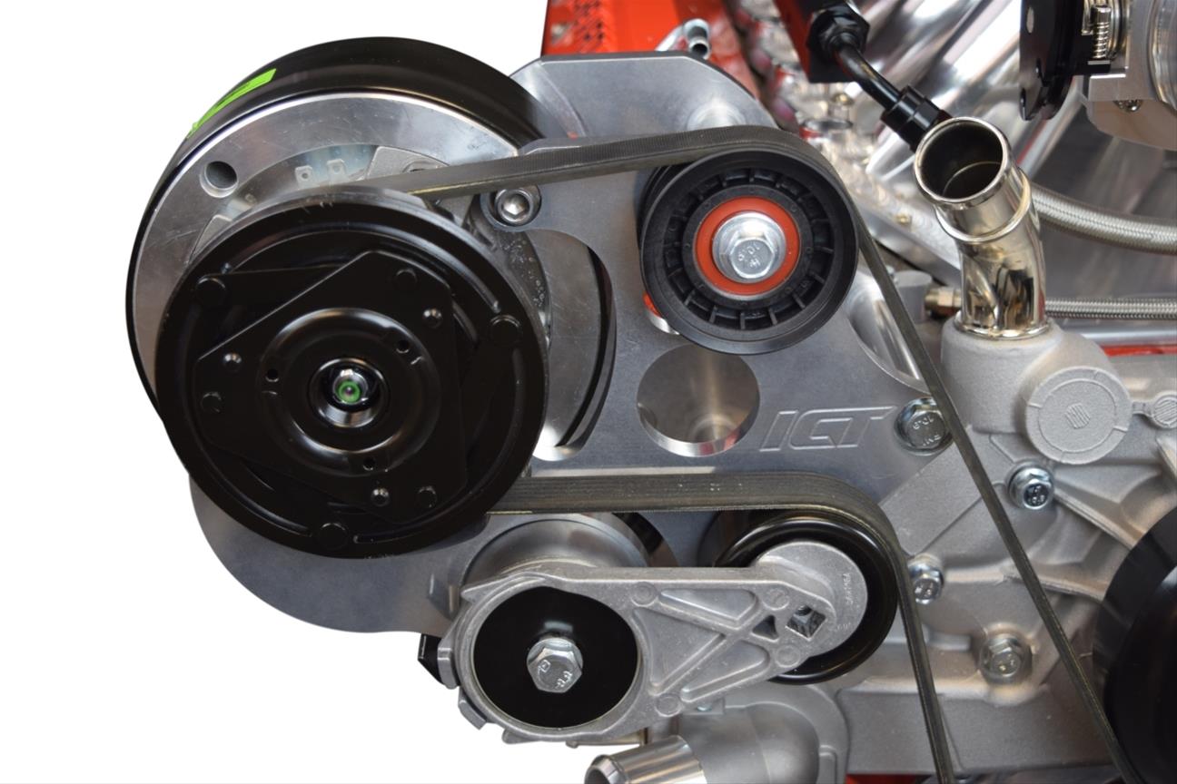 ICT Billet Air Conditioning Compressor Brackets 551585X-2