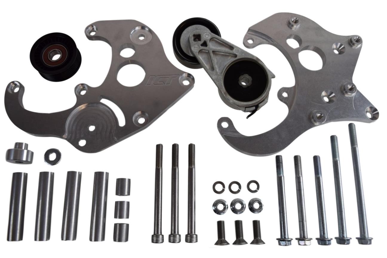 ICT Billet Air Conditioning Compressor Brackets 551585X-2