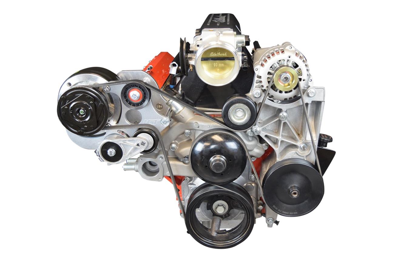 ICT Billet Air Conditioning Compressor Brackets 551585X-3