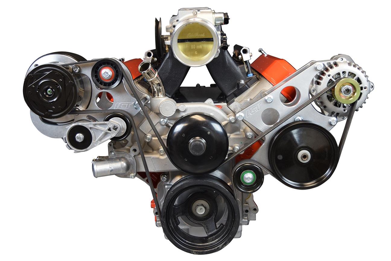 ICT Billet Air Conditioning Compressor Brackets 551585X-3