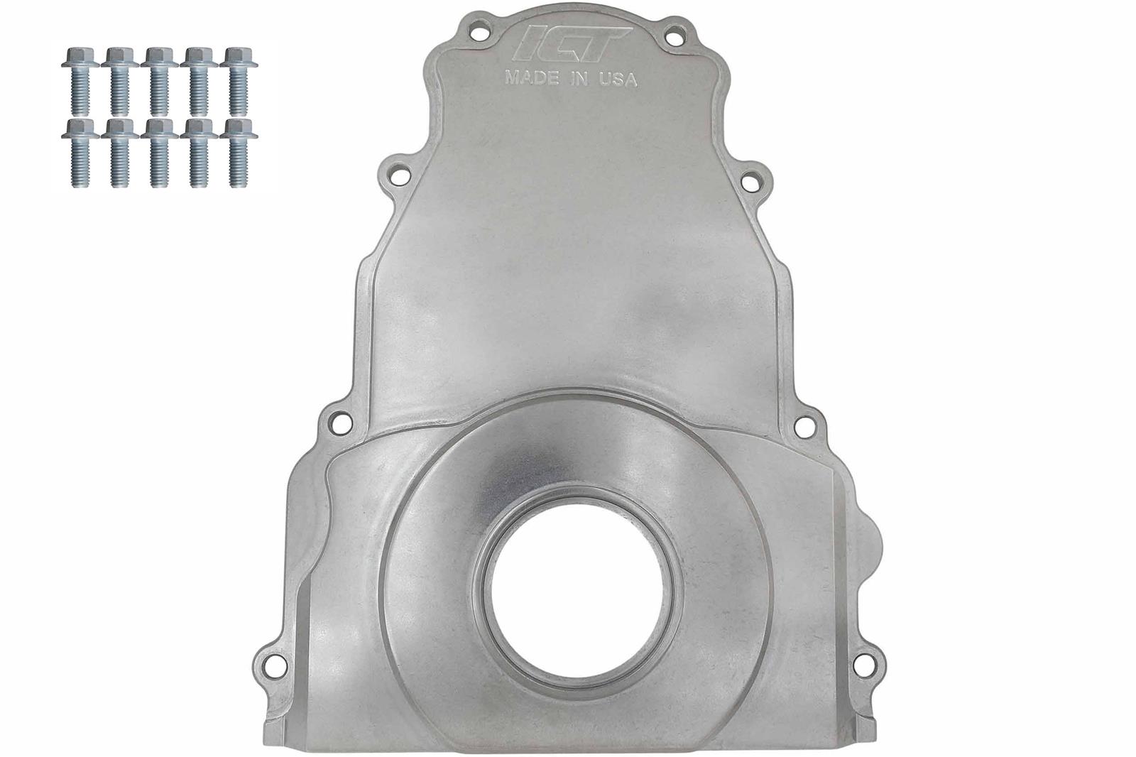 ICT Billet Timing Covers 551589-LS02