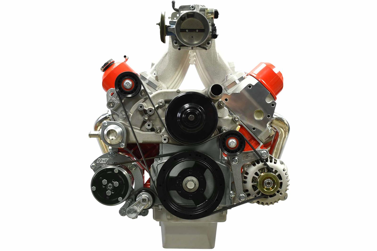 ICT Billet Timing Covers 551589-LS02