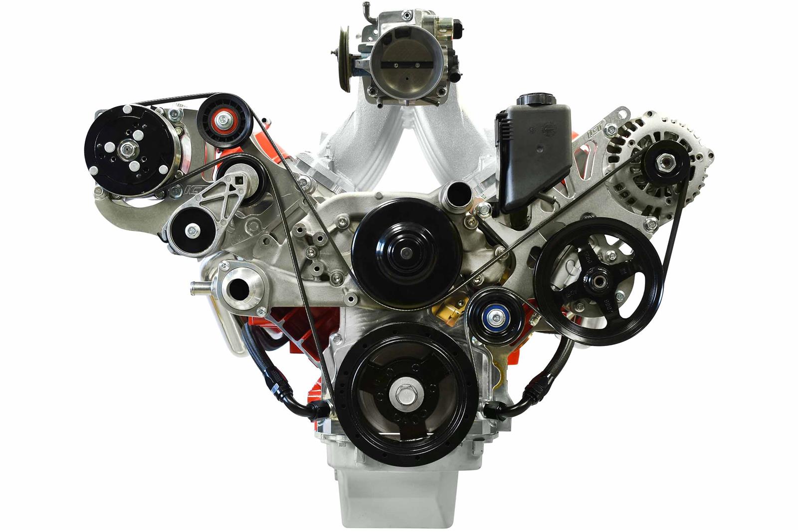 ICT Billet Turbo LS Timing Covers 551595-LS01