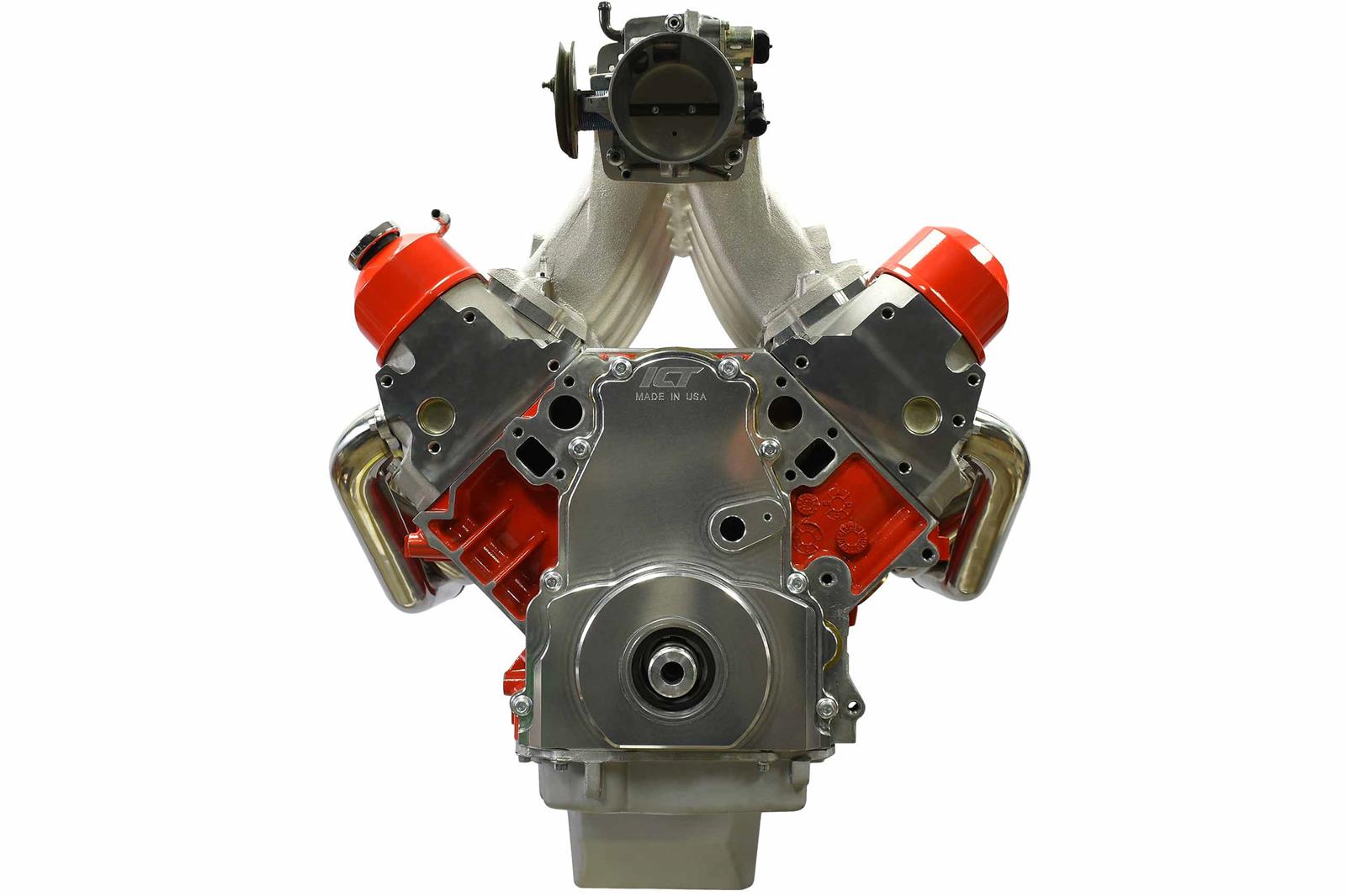 ICT Billet Timing Covers 551595-LS02