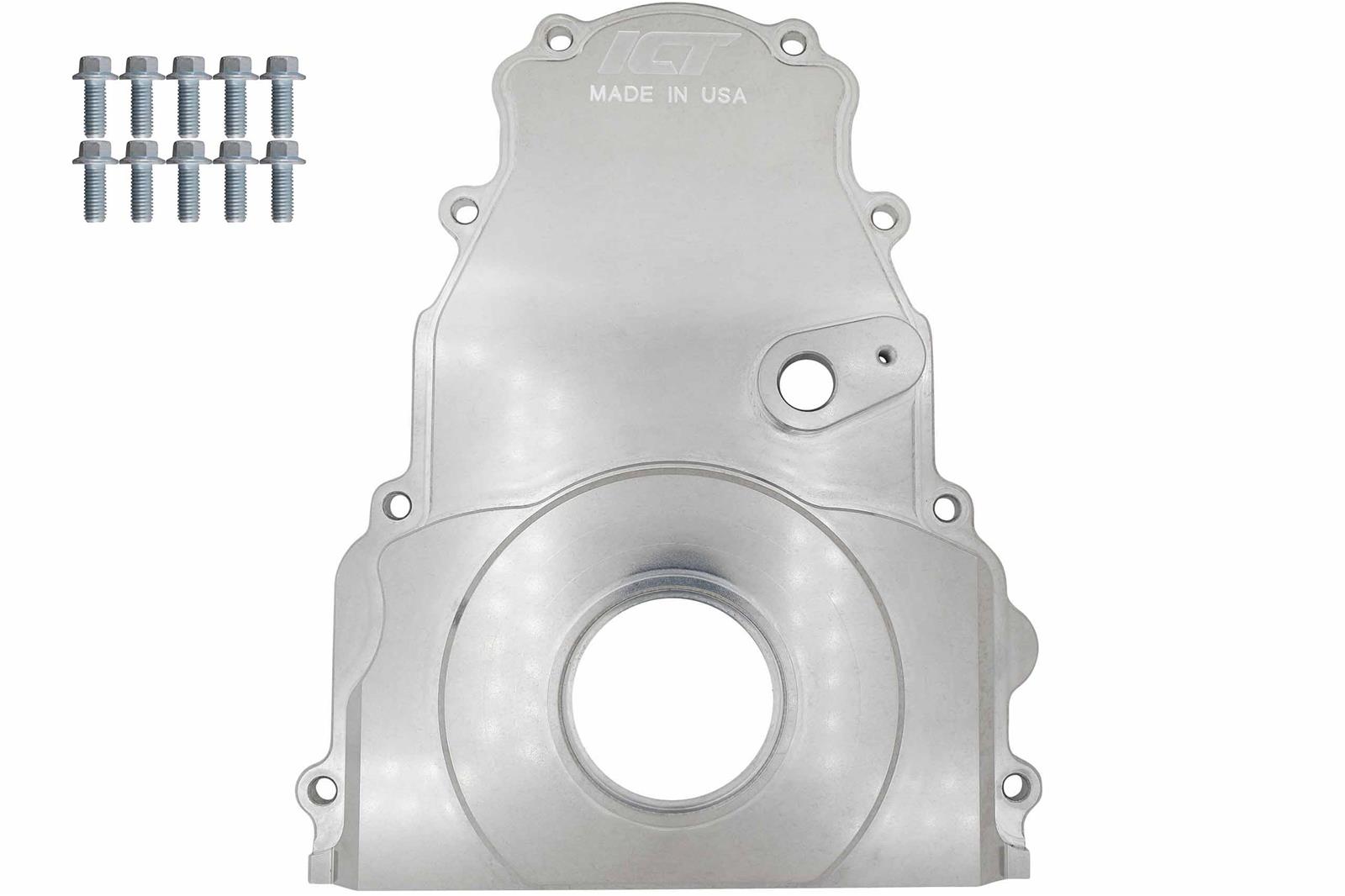 ICT Billet Timing Covers 551595-LS02