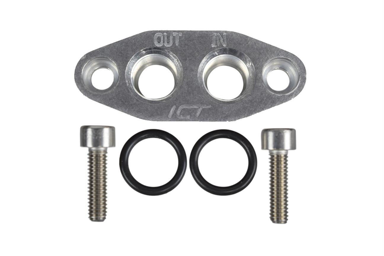 ICT Billet Oil Cooler Adapter Plates 551600