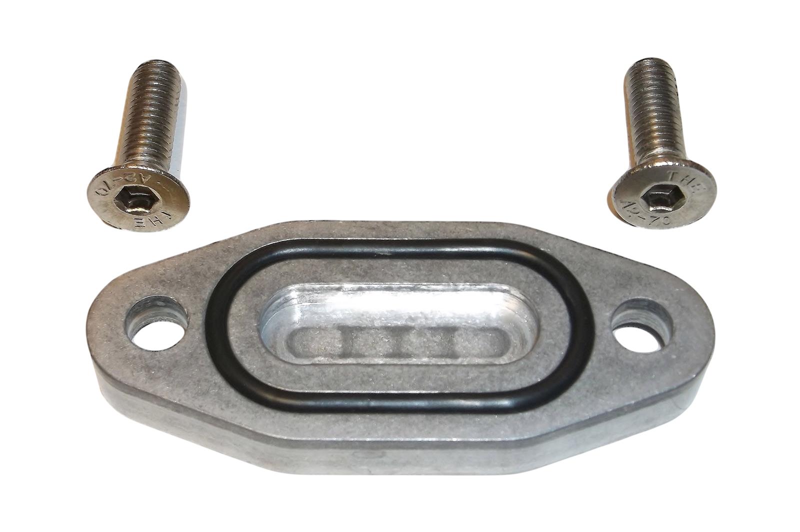 ICT Billet Oil Cooler Port Delete Plates 551621