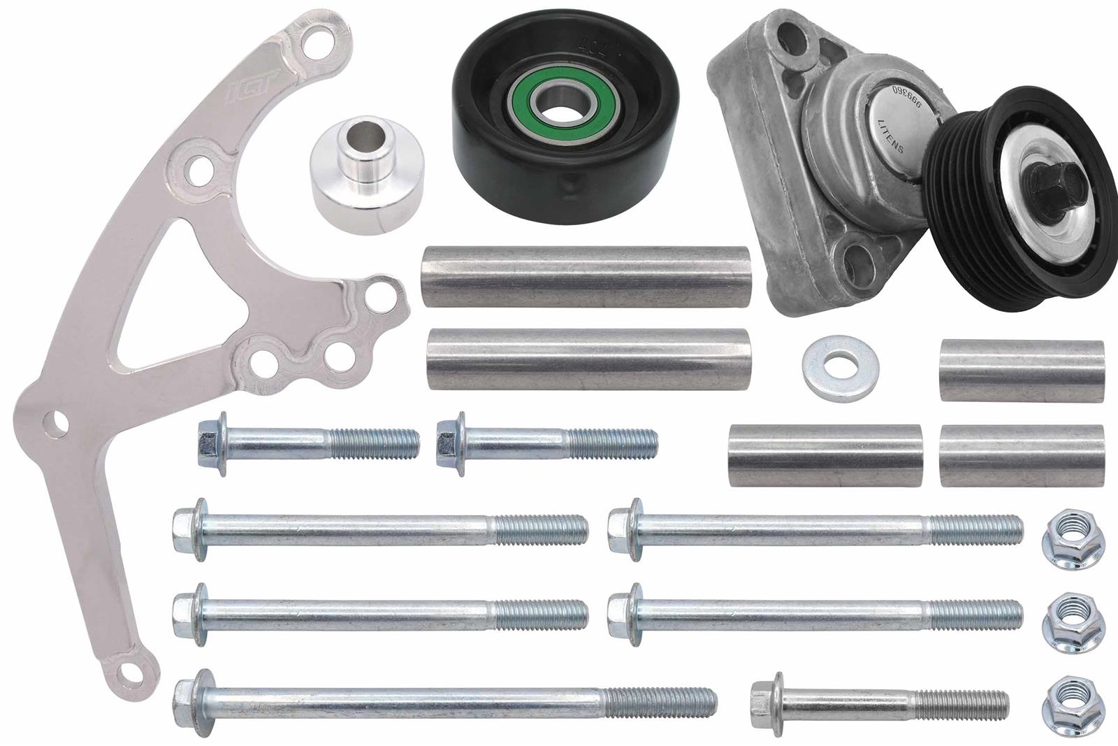 ICT Billet Alternator Brackets 551667EWP-3