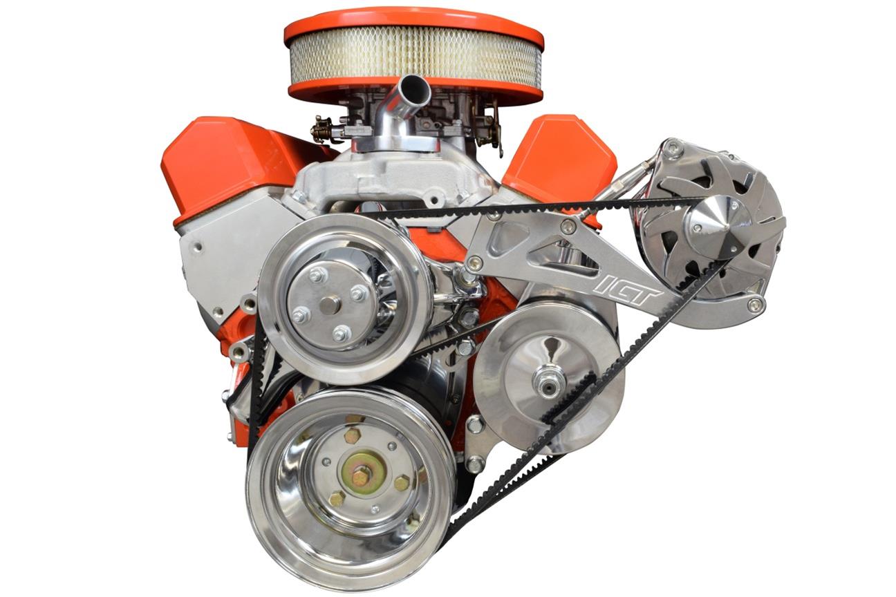 ICT Billet Alternator/Power Steering Bracket Kits 551742