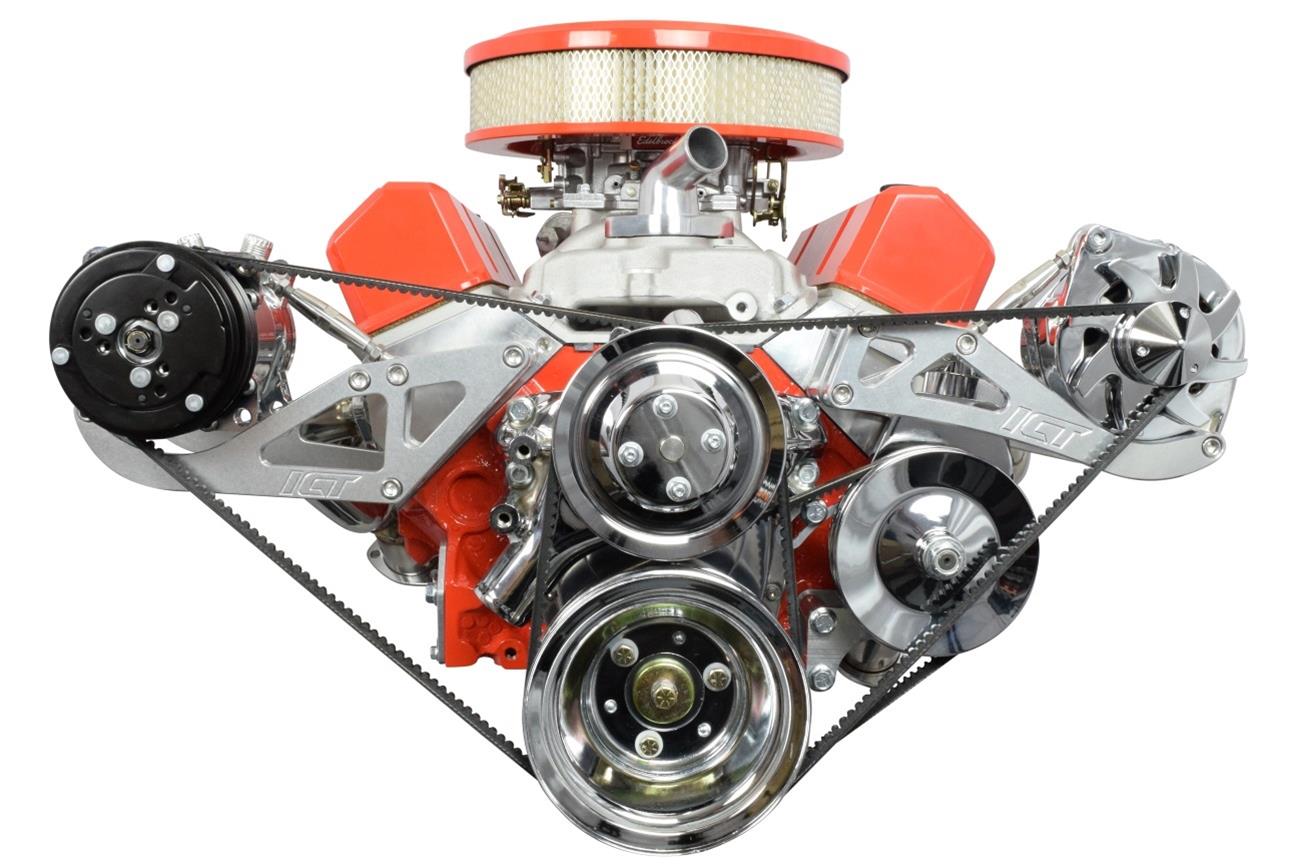 ICT Billet Alternator/Power Steering Bracket Kits 551745