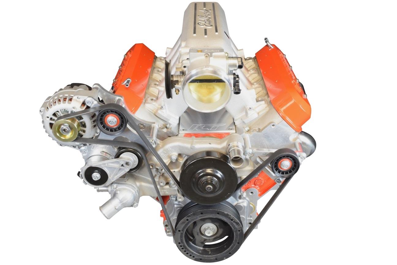 ICT Billet Idler Pulley Relocation Brackets 551776-1