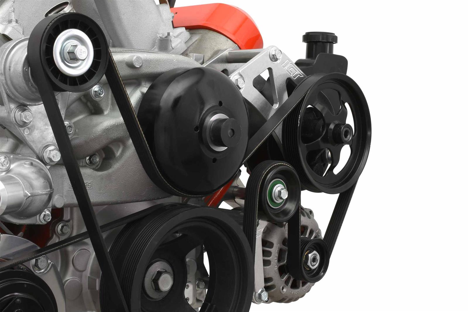 ICT Billet Alternator/Power Steering Bracket Kits 551778LS0-3