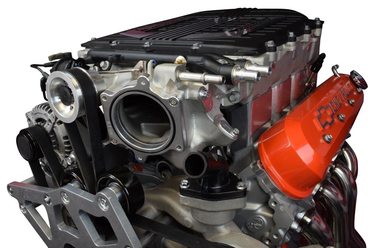 ICT Billet Throttle Body Adapters 551784-LT1