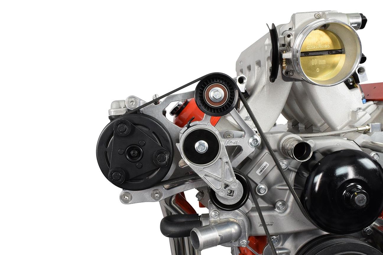 ICT Billet Air Conditioning Compressor Brackets 551792-2