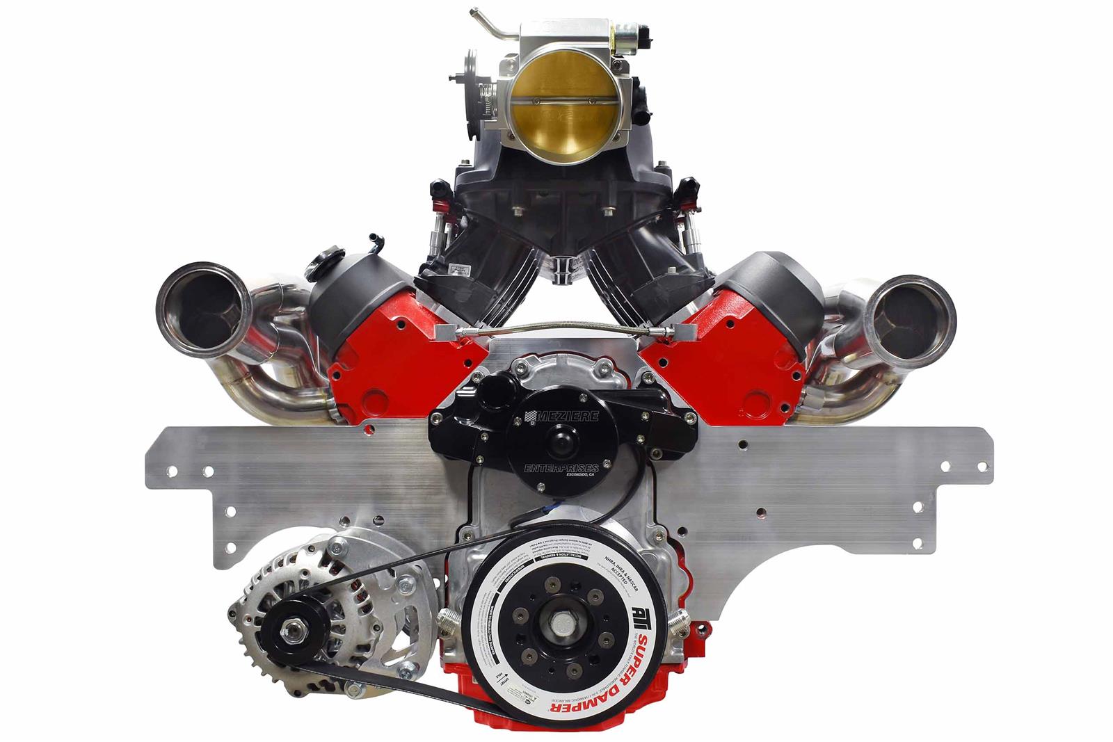 ICT Billet Front Motor Plates 551816-4FBDY