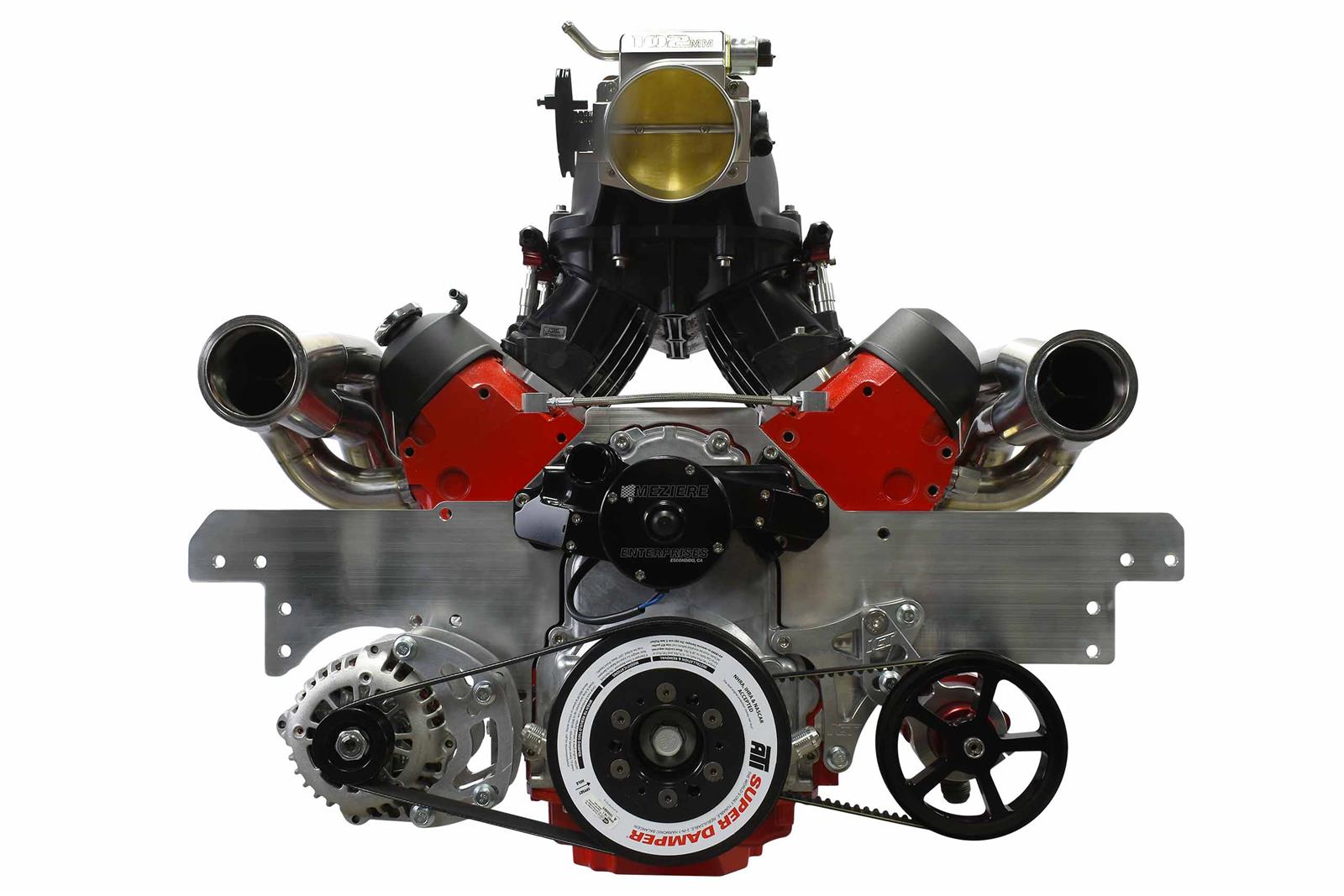 ICT Billet Front Motor Plates 551816-4FBDY