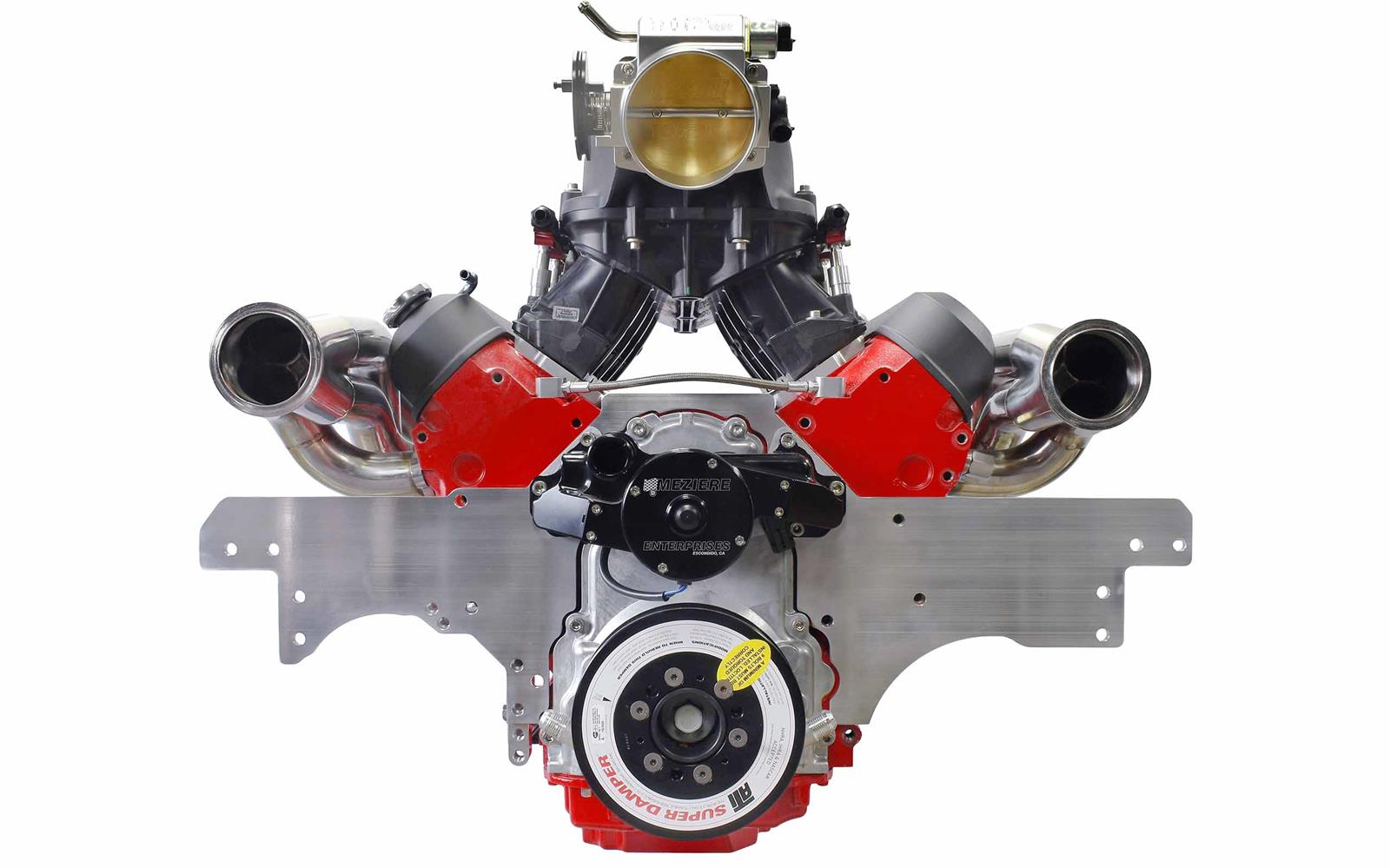 ICT Billet Front Motor Plates 551816-4FBDY