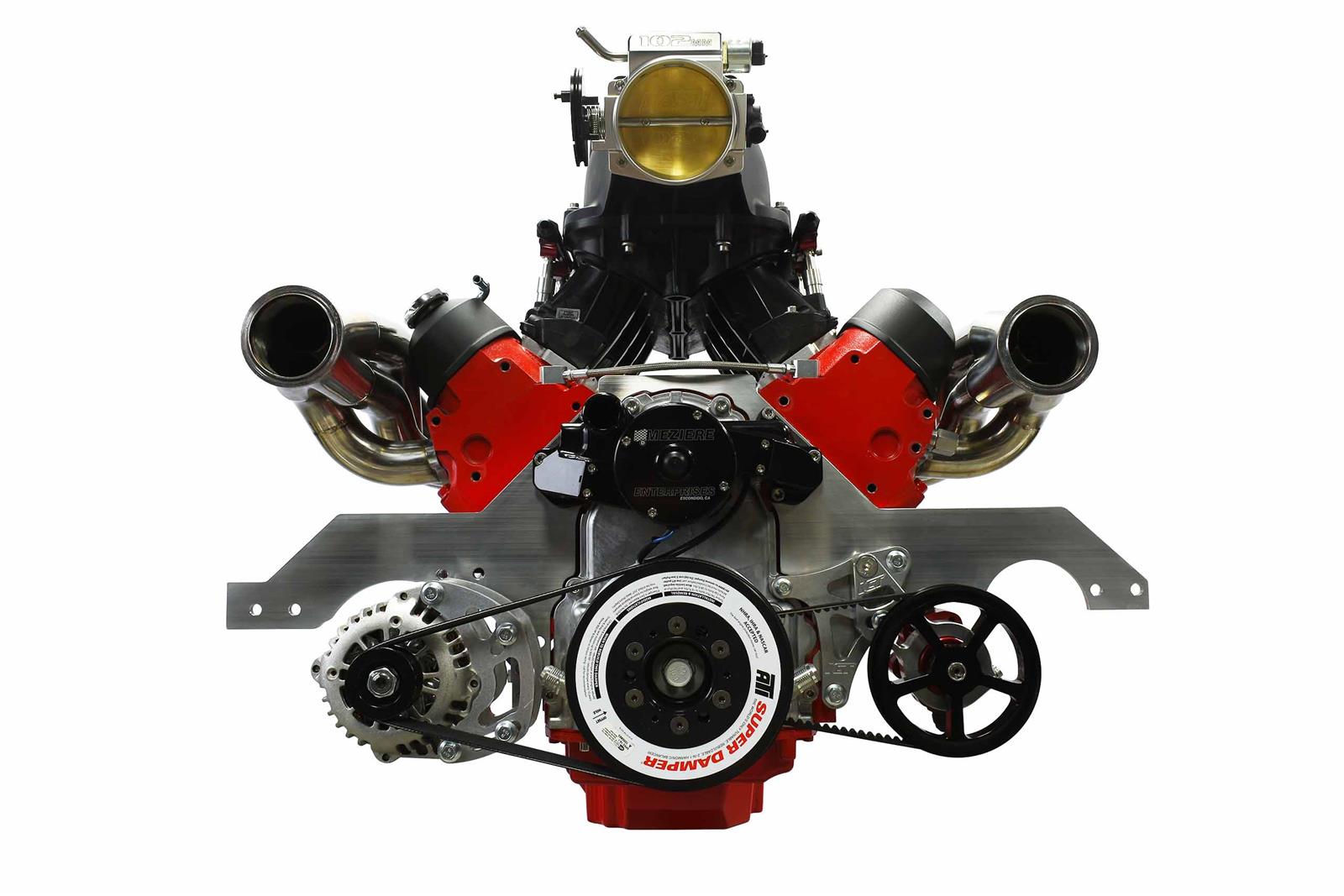 ICT Billet Front Motor Plates 551816-GBDY