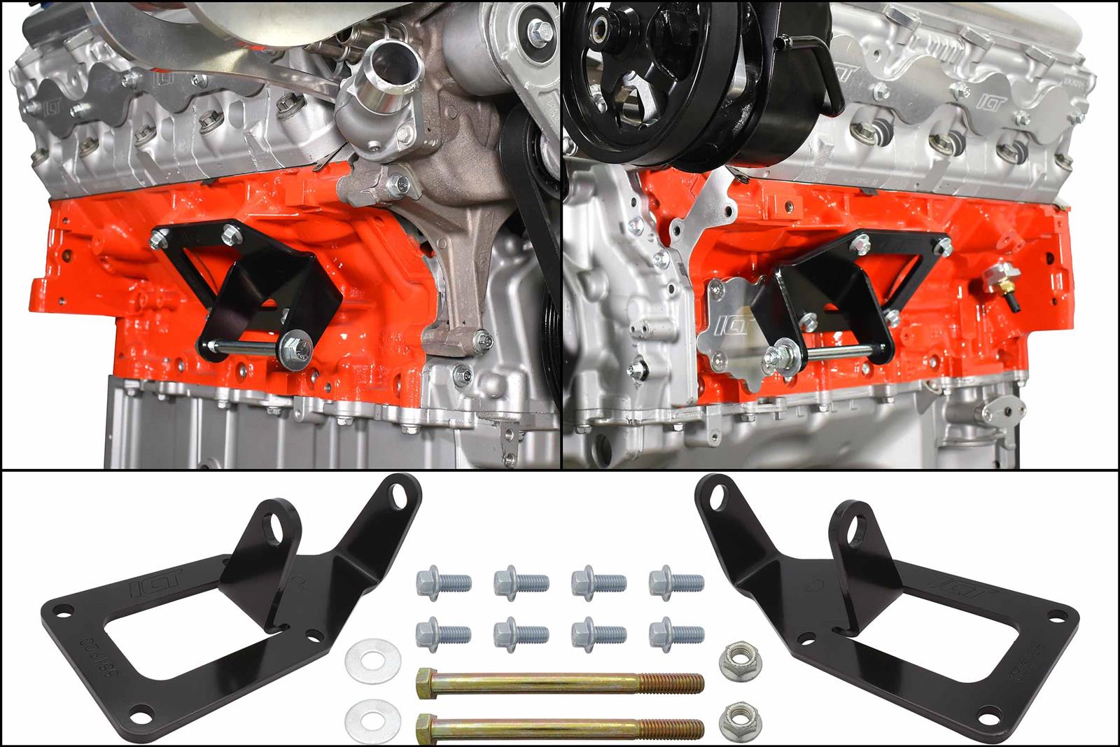 ICT Billet Motor Mounts and Inserts 551928-LT01