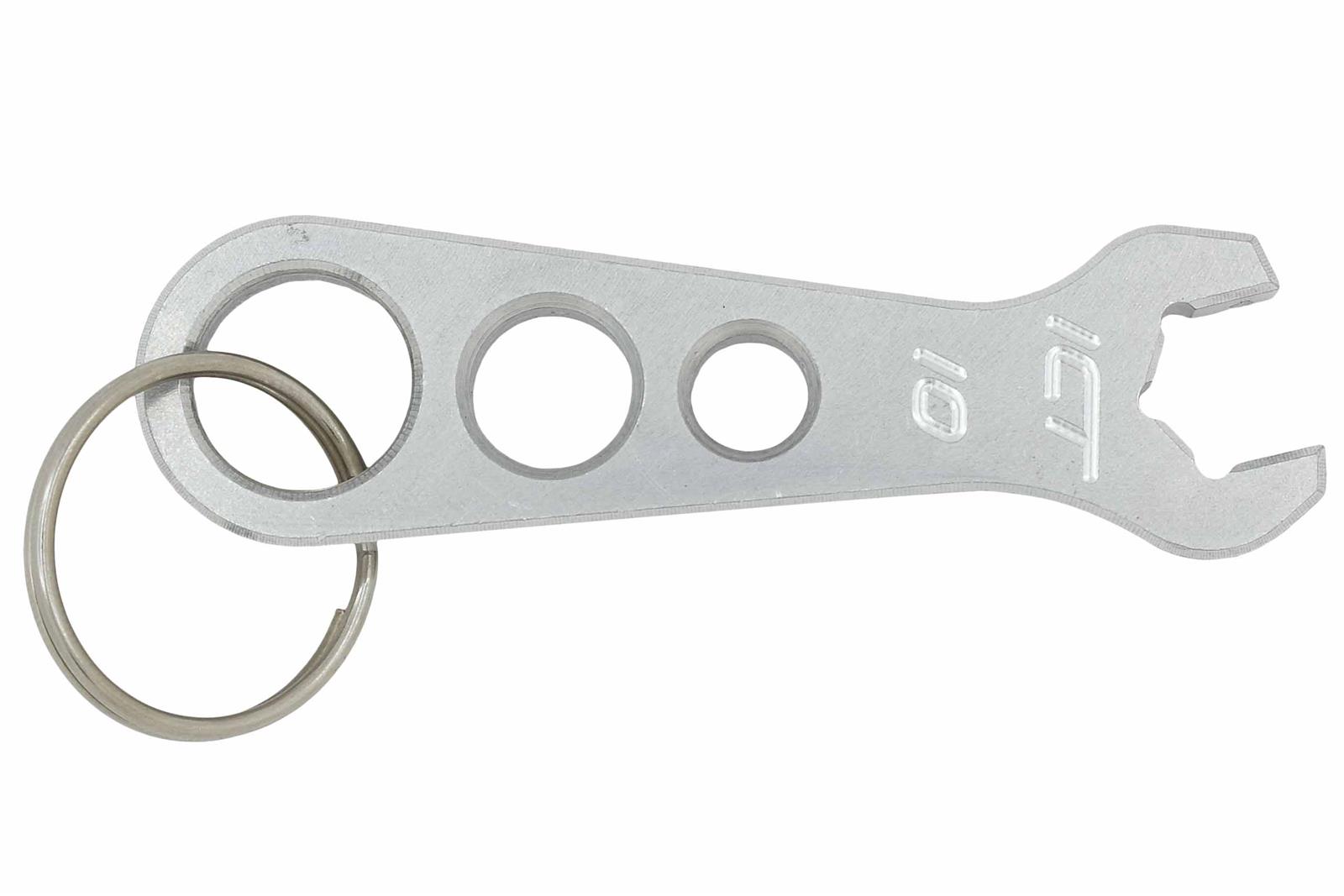 ICT Billet 10mm Billet Aluminum Wrench Keychains 551929-KY01