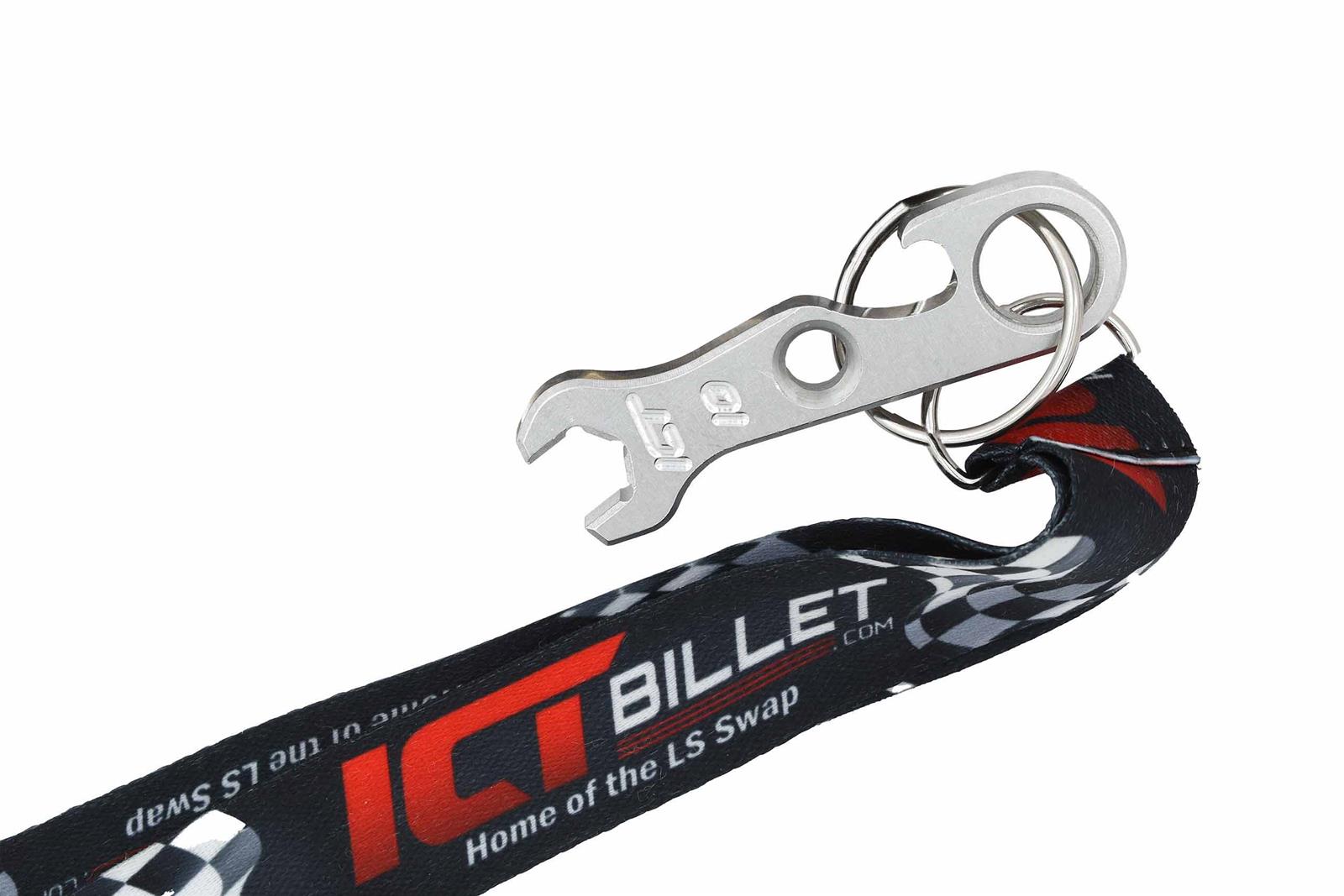 ICT Billet 10mm Bottle Opener/Wrench Keychains 551929-KY02