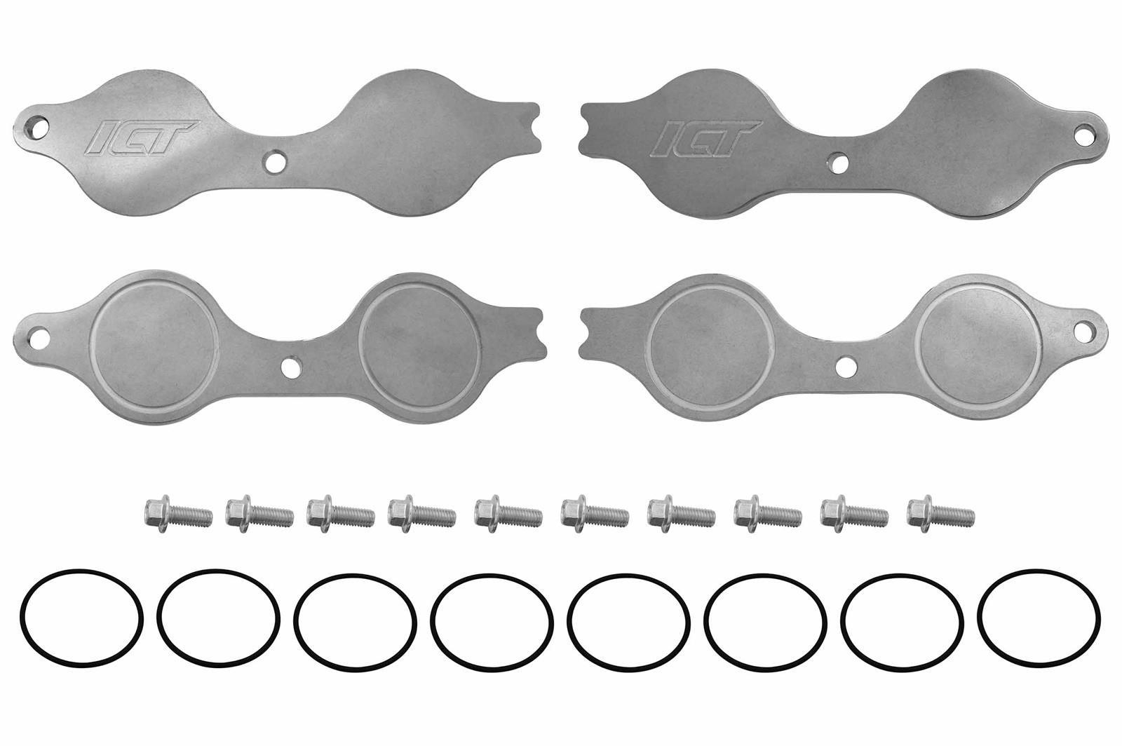 ICT Billet Engine Port Block-Off Kits 551967-LT01