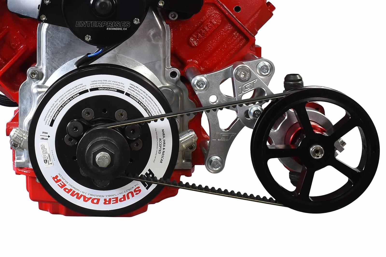 ICT Billet Fuel Pump Mounts 551969-LSD1