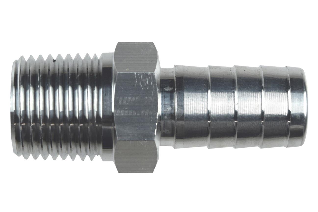 ICT Billet Hose Barb Fittings AN840-10-08A