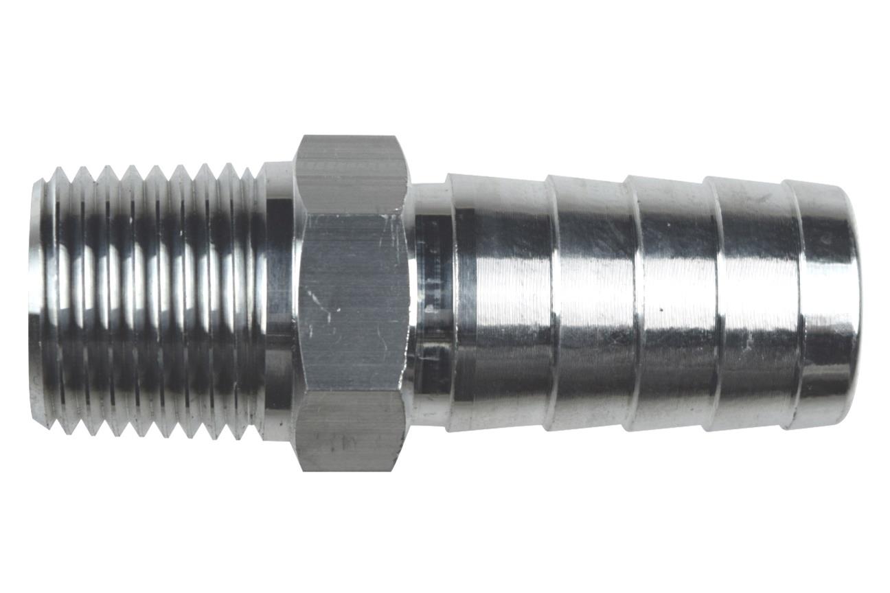 ICT Billet Hose Barb Fittings AN840-12-08A