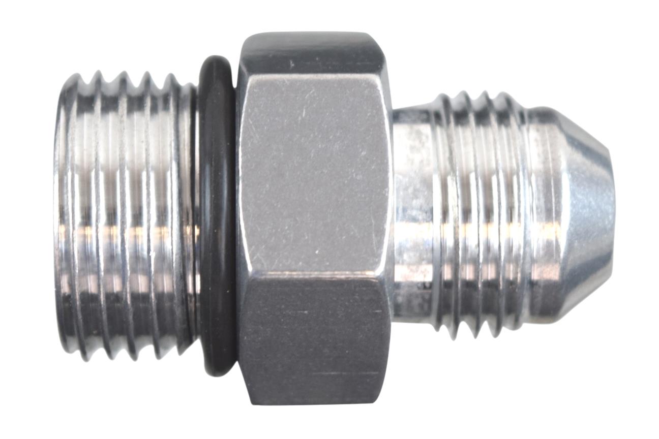 ICT Billet AN to Straight Thread O-Ring (ORB) Adapter Fittings AN920-08-10A