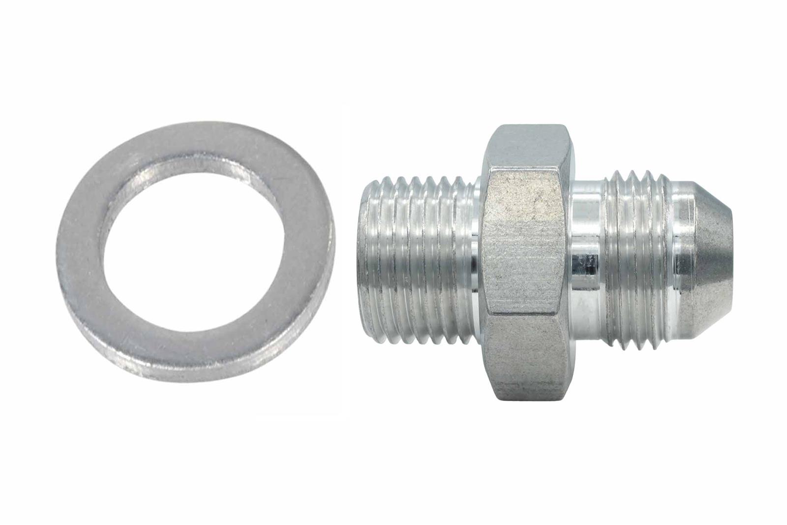 ICT Billet AN to Metric Adapter Fittings F08ANM1815