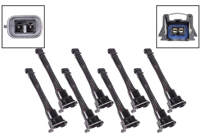 ICT Billet Fuel Injector Plug Adapters WAINJ33