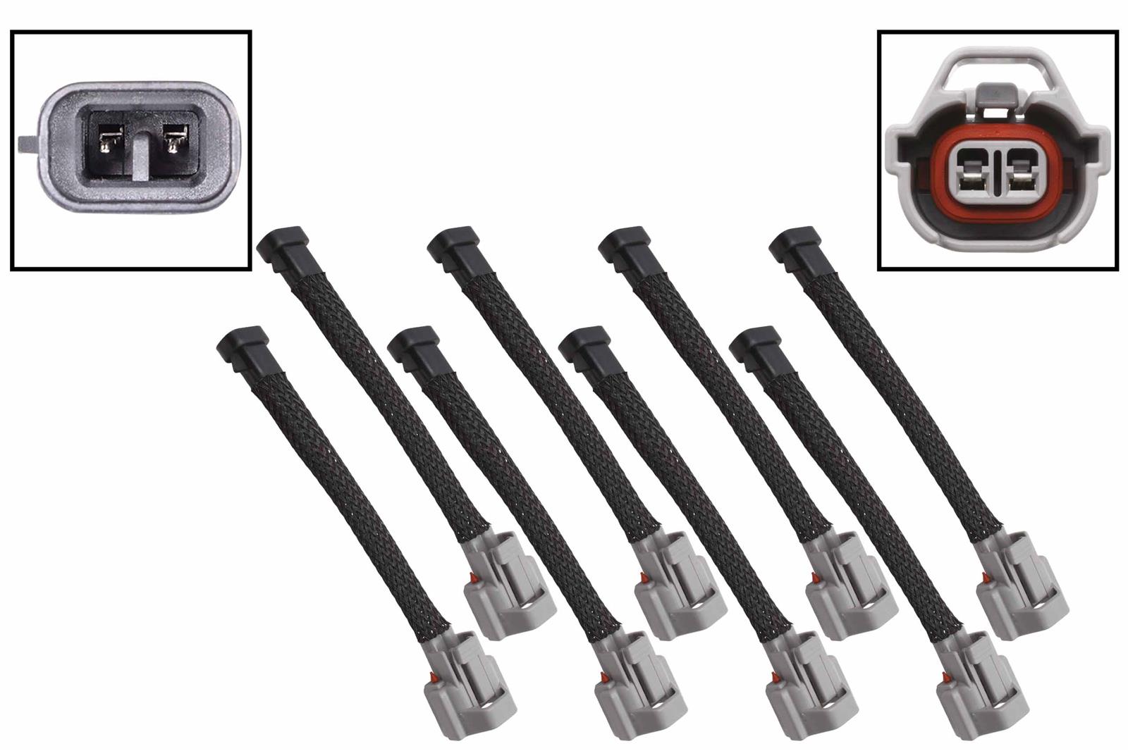 ICT Billet Fuel Injector Plug Adapters WAINJ35