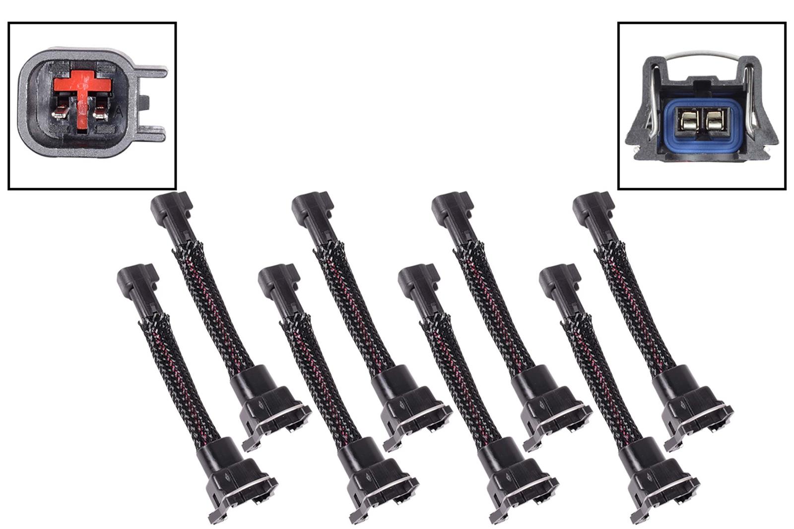 ICT Billet Fuel Injector Plug Adapters WAINJ41