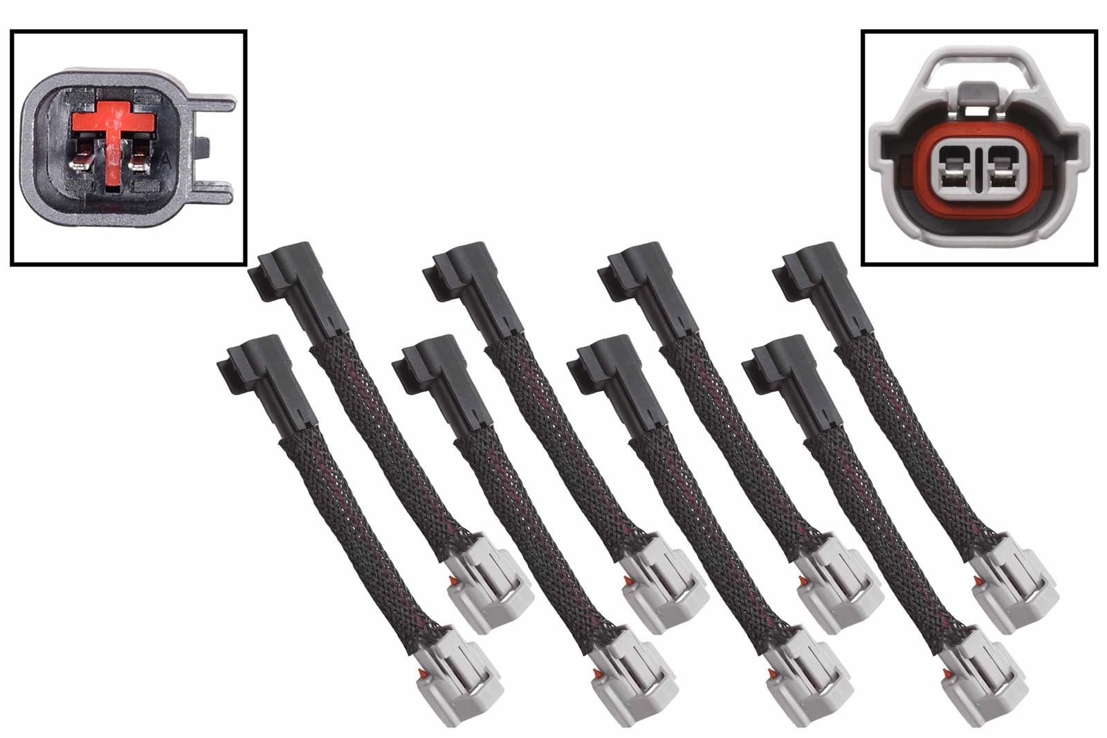 ICT Billet Fuel Injector Plug Adapters WAINJ42