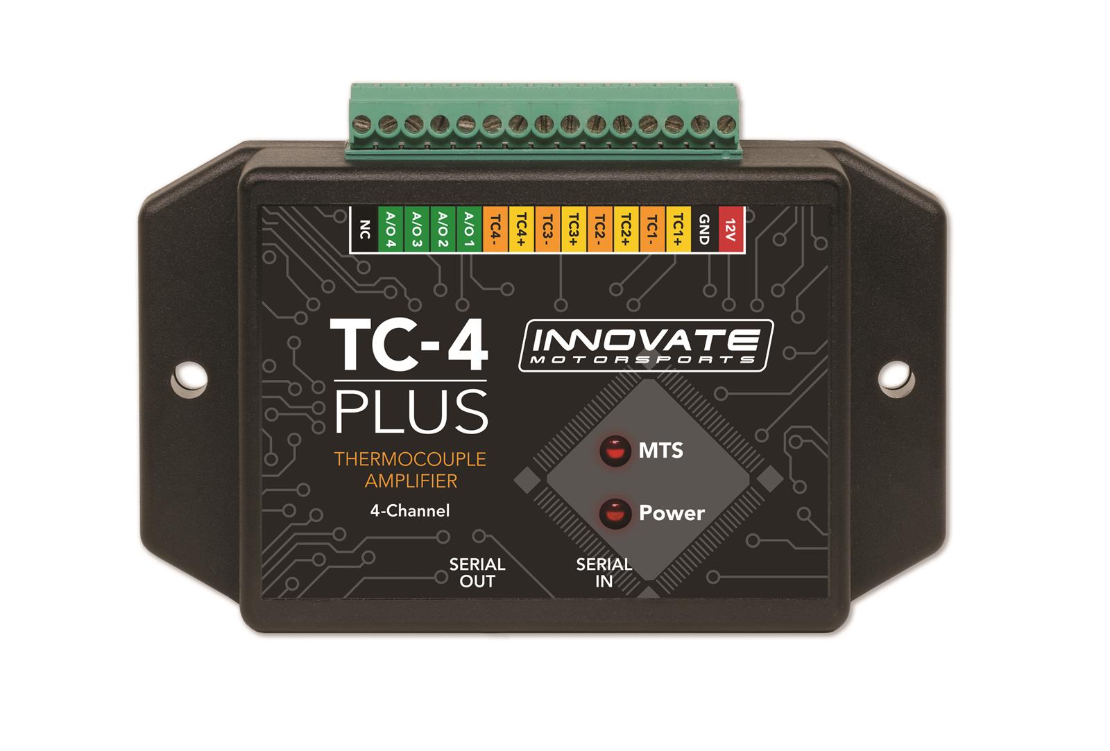 Innovate TC-4 Plus Thermocouple Amplifiers 3915