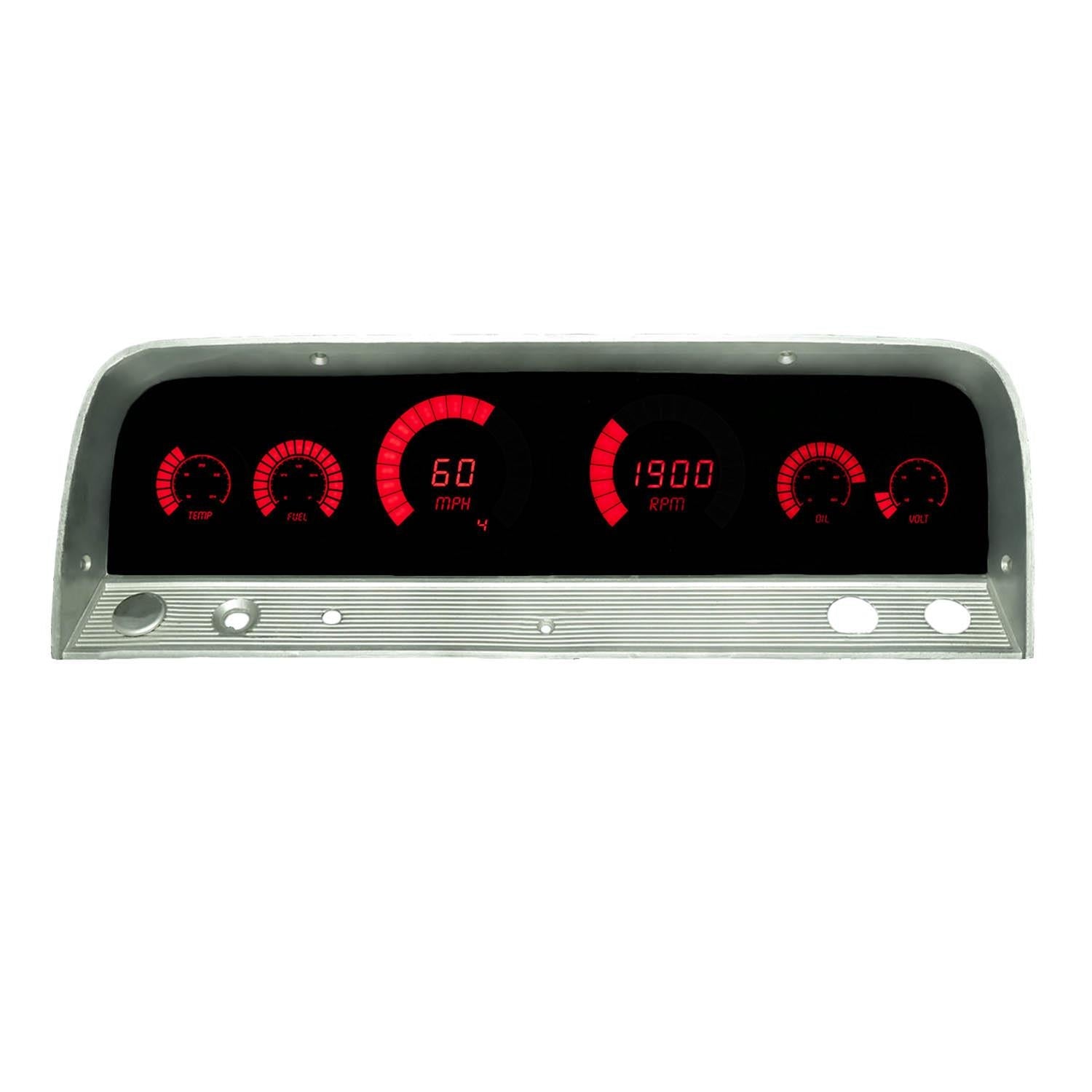 Intellitronix 1964-1966 GM/Chevy Truck Digital Direct-Fit Gauge Clusters BG6002R