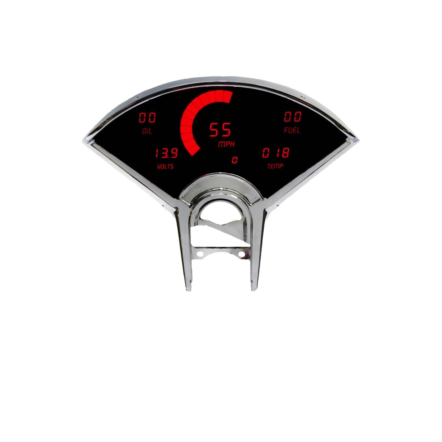 Intellitronix 1955 Bel Air Digital Direct-Fit Gauge Clusters DP1101R