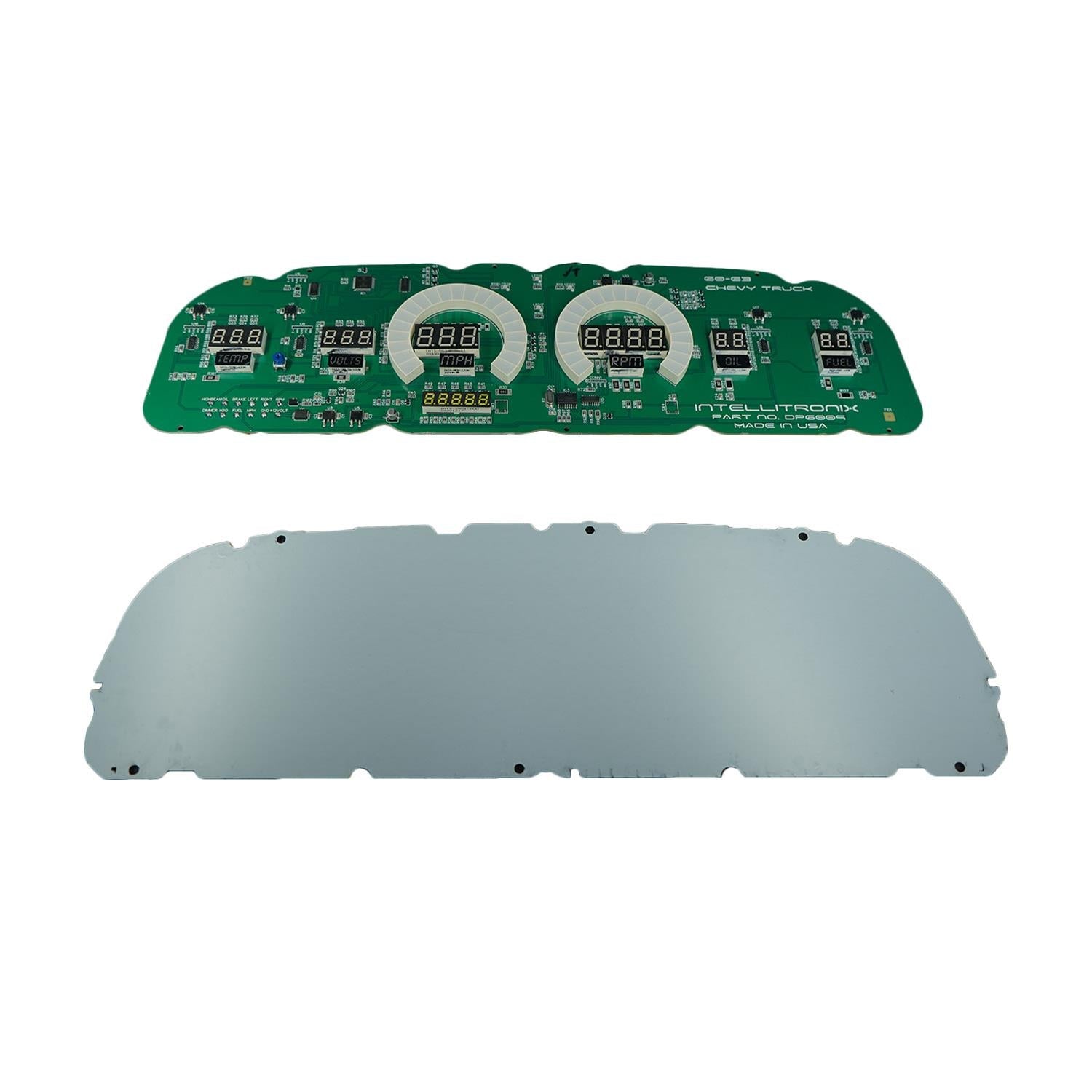 Intellitronix 1960-1963 GM/Chevy Truck Digital Direct-Fit Gauge Clusters DP6001W