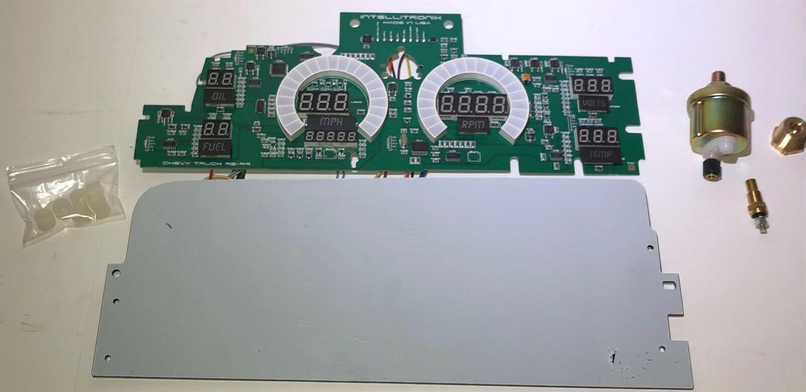Intellitronix 1995-1999 GM/Chevy Truck Digital Direct-Fit Gauge Clusters DP6007B